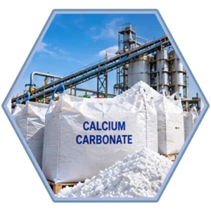 Calcium Carbonate production process in jumbo bag for international trade