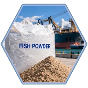 Fish meal packing in 25 kg and jumbo bag for international trade