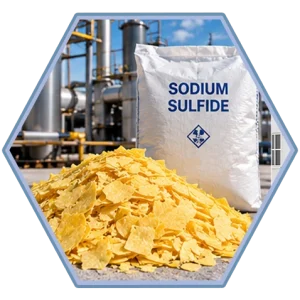 Sodium Sulfide in jumbo bag for chemical use for international trade
